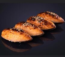 Сет из запеченных мидий