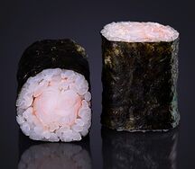 Мини-ролл с креветкой