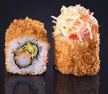 Цезарь ролл с креветкой