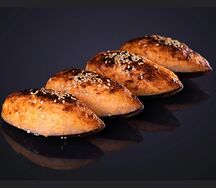 Мидии замеченные под соусом Спайс