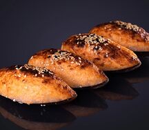 Запеченые мидии Цезарь