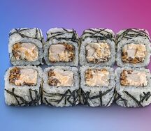 Ролл сырный с грудкой и шиитаке