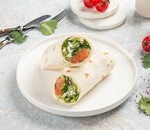 Ролл с лососем