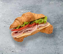 Бриошь с ветчиной куриной