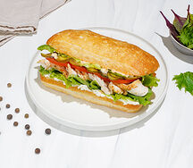 Чиабатта с индейкой