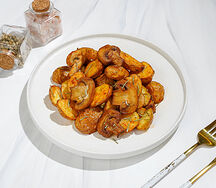 Картофель запеченный с грибами
