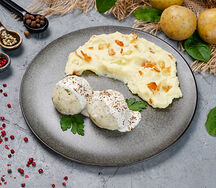 Тефтели из щуки с картофельным пюре