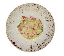 Тальятелле с крабом