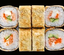 Темпура ролл с лососем