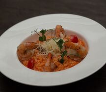 Ризотто с креветками