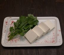 Брынза с зеленью