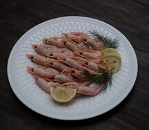 Креветки отварные