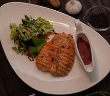 Стейк из курицы гриль