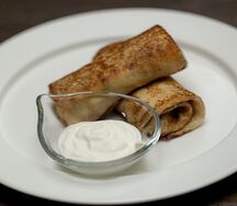 Блинчики с курицей