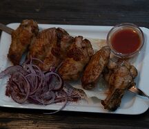 Куриные крылья гриль