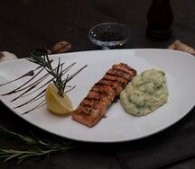 Стейк из семги