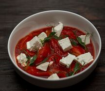 Перец, запеченный с фетой