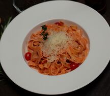 Паста с креветками