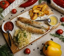 Фирменные куриные колбаски от шефа