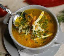Куриная лапша