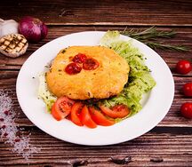 Отбивные запеченные с сыром