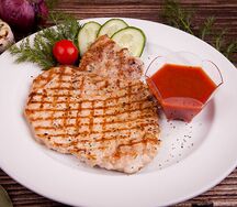 Свинина на гриле