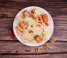 Цезарь с семгой