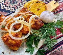 Шашлык из куриного бедра