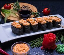Гункан с креветками