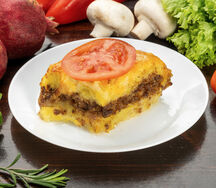 Запеканка картофельно-мясная