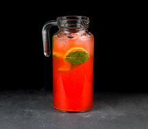 Лимонад клубничный