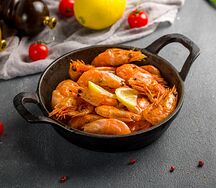 Жареные креветки