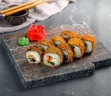 Саки темпура горячий ролл