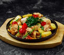Жаркое по-домашнему из свинины