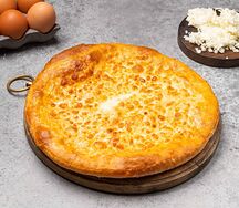 Хачапури по-мегрельски с сыром сулугуни