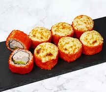 Запеченная Калифорния с креветкой