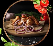 Шашлык из куриной голени