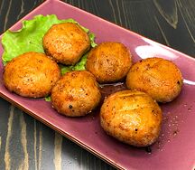 Шампиньоны на мангале