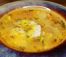 Куриный суп с лапшой