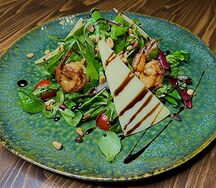 Креветки с авокадо