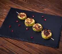 Кабачки на мангале