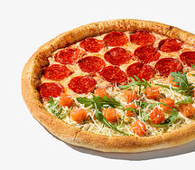 Пицца из половинок