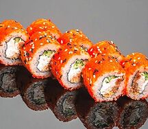 Марокко терияки с лососем и снежным крабом