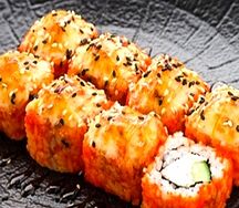 Ролл Запеченная Калифорния с крабом