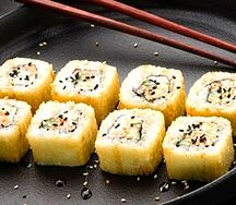 Сливочная креветка темпура