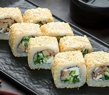 Ролл Сливочный кальмар