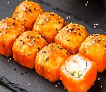 Ролл Запеченная Калифорния с креветкой