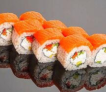 Филадельфия лайт с тигровой креветкой