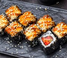 Ролл запеченный Острый тунец