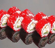 Калифорния с тигровой креветкой